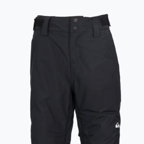 Dětské snowboardové kalhoty Quiksilver Estate černé EQBTP03033