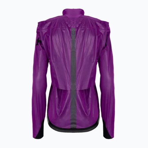 Dámská cyklistická bunda ASSOS Dyora RS Rain purple 12.32.372.4B