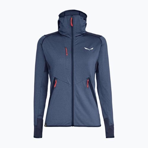Salewa dámská fleecová mikina Agner Hybrid PL/DST FZ Hoody navy blue 00-0000027372