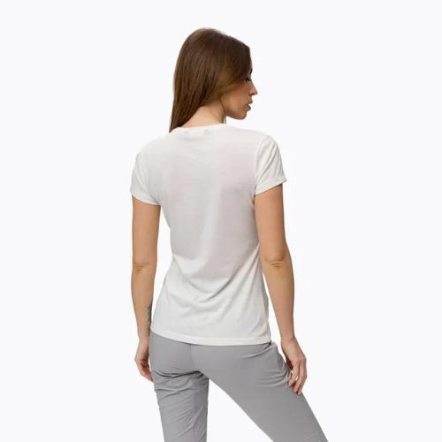 Dámské trekové tričko Salewa Solid Dry white 00-0000027019