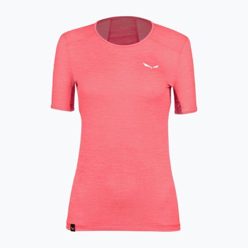 Salewa Puez Graphic 2 Dry dámské trekové tričko růžové 00-0000027400
