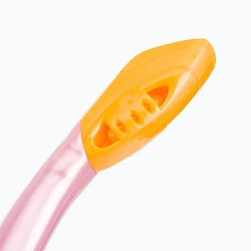Dětský šnorchlovací set  AQUASTIC Maska + Ploutve - Šnorchl růžový MSFK-01SR