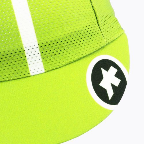 Pánská cyklistická čepice z daszkiem ASSOS Cap žlutá P13.70.755.3F.OS
