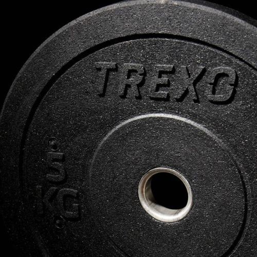 Olympijské závaží bumper XTREXO TRX-BMP005 5 kg černé