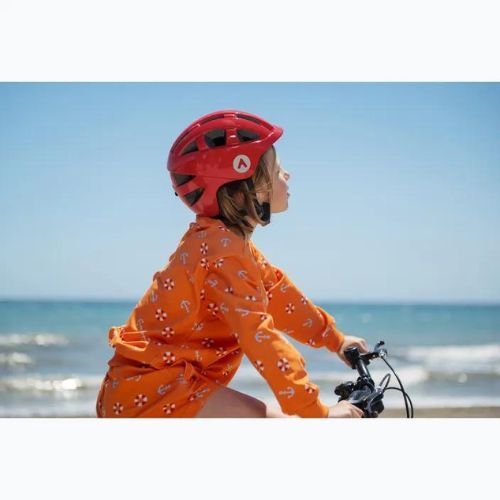 Dětská cyklistická přilba ATTABO K200 červená