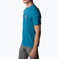 Pánské trekingové tričko Columbia Titan Pass Graphic Tee modré 1991471 3