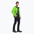 Salewa pánská fleecová mikina Agner Hybrid PL/DST FZ Hoody zelená 00-0000027371 2