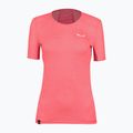 Salewa Puez Graphic 2 Dry dámské trekové tričko růžové 00-0000027400