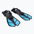 Dětský šnorchlovací set  AQUASTIC Maska + Ploutve + Šnorchl modrý MSFK-01SN 3