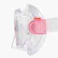 Dětský šnorchlovací set  AQUASTIC Maska + Ploutve - Šnorchl růžový MSFK-01SR 15