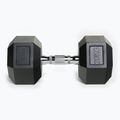 Pogumovaná činkaXTREXO Hex HXD200 20 kg 5