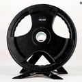 Pogumované litinové závaží XTREXO černé RW25 25 kg 8