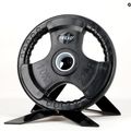Pogumované litinové závaží XTREXO černé RW10 10 kg 9