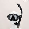 Šnorchlovací set AQUASTIC Maska + Šnorchl černý MSA-01C 18