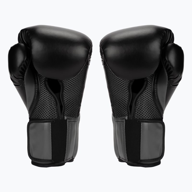 Pánské boxerské rukavice EVERLAST Pro Style Elite 5 černé EV2500 BLK/GRY-10 oz. 3
