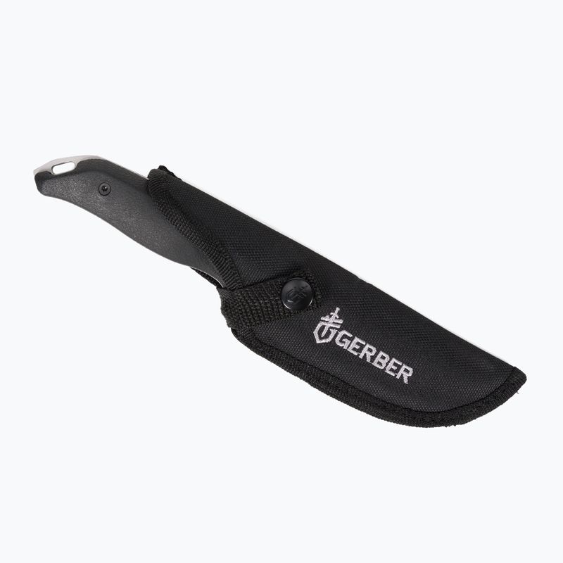 Zavírací nůž Gerber Moment Fixed Large Drop Point černo-stříbrný 31-003617 4