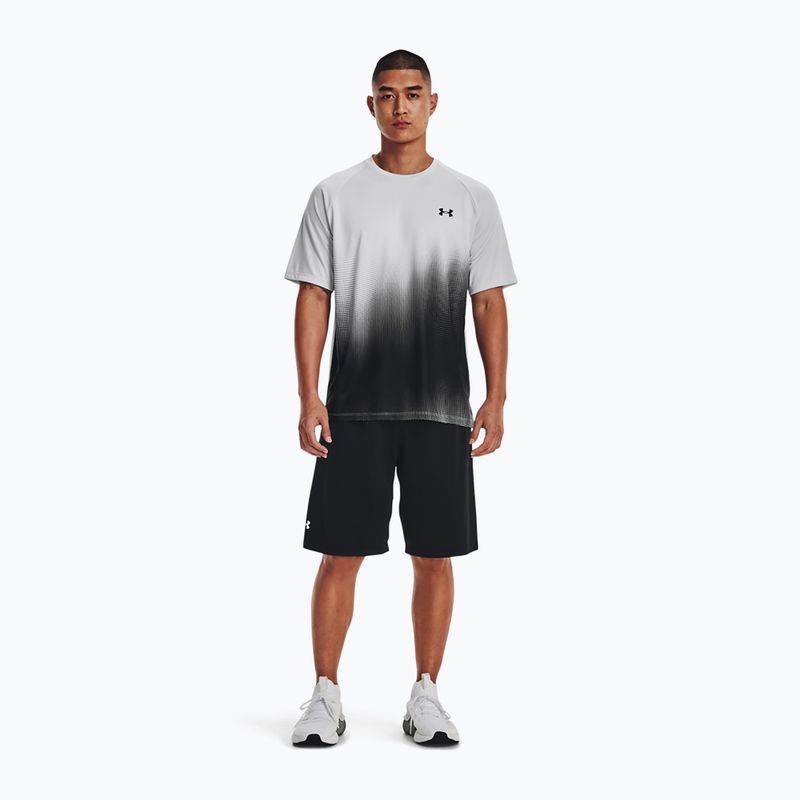 Under Armour Tech Fade pánské tréninkové tričko black-grey 1377053 2