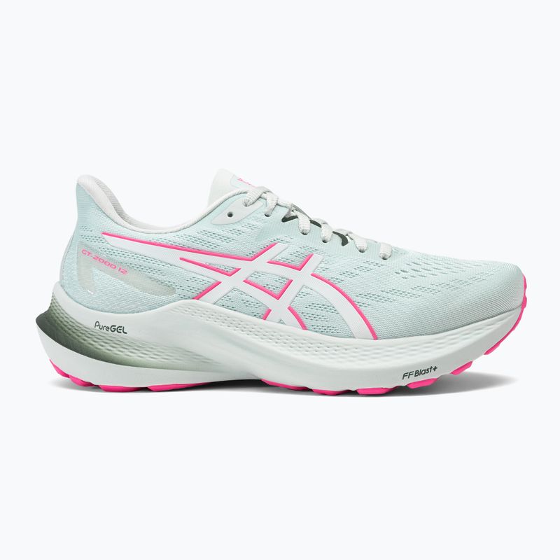 ASICS GT-2000 12 dámská běžecká obuv pure aqua/white 2