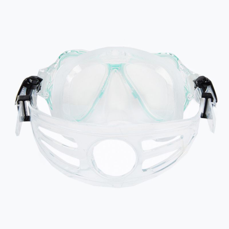 Šnorchlovací set  AQUASTIC Maska + Šnorchl modrý MSA-01N 6