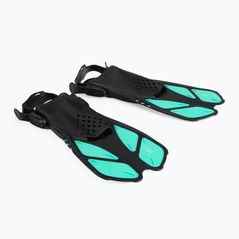 Šnorchlovací set  AQUASTIC Maska + Šnorchl modrý SMFK-01SN 3