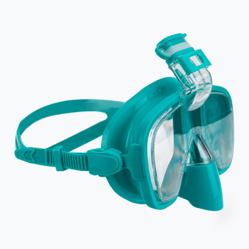 Šnorchlovací set  AQUASTIC Maska + Šnorchl modrý SMFK-01SN 12