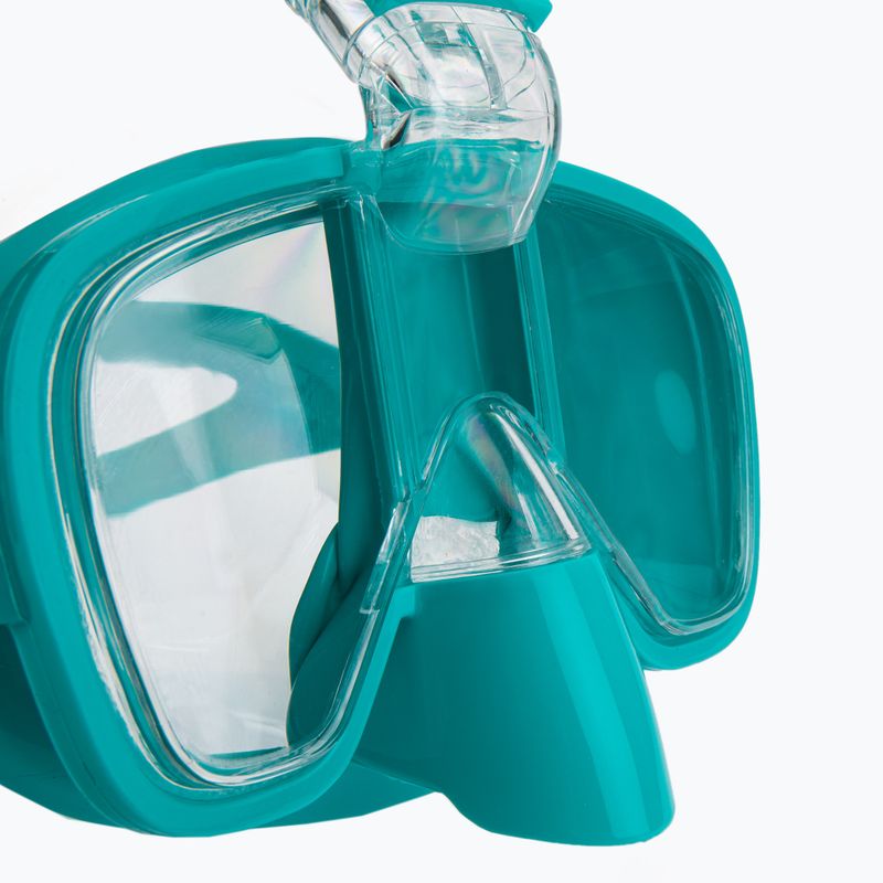 Šnorchlovací set  AQUASTIC Maska + Šnorchl modrý SMFK-01SN 14
