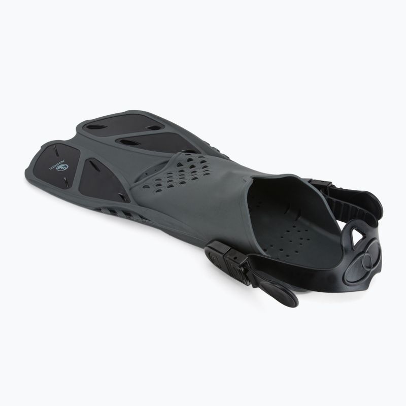 Šnorchlovací set  AQUASTIC Maska + Šnorchl černý SMFK-01SC 10