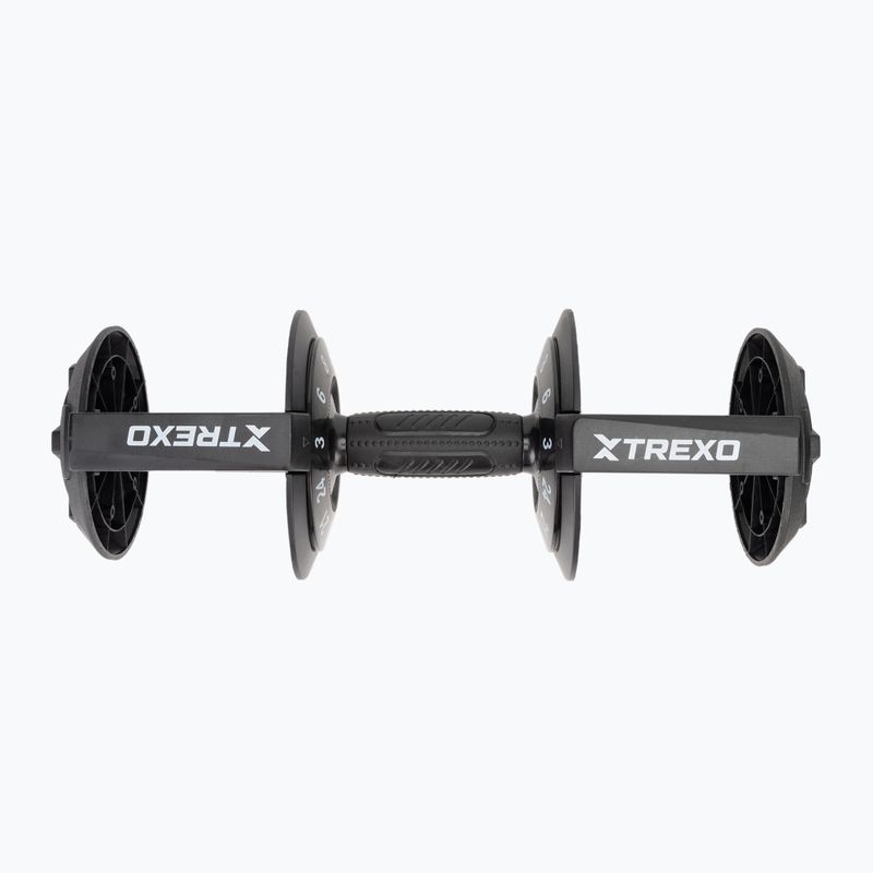 Nastavitelná činka XTREXO TXO-B4W002 24 kg black 10