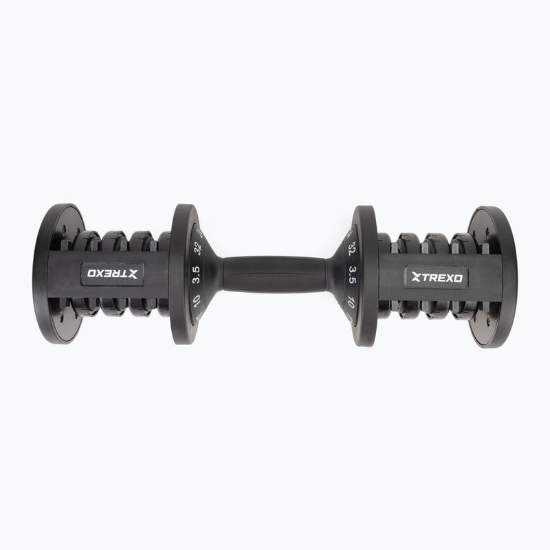 Nastavitelná činka XTREXO TXO-B4W005 32 kg black 9