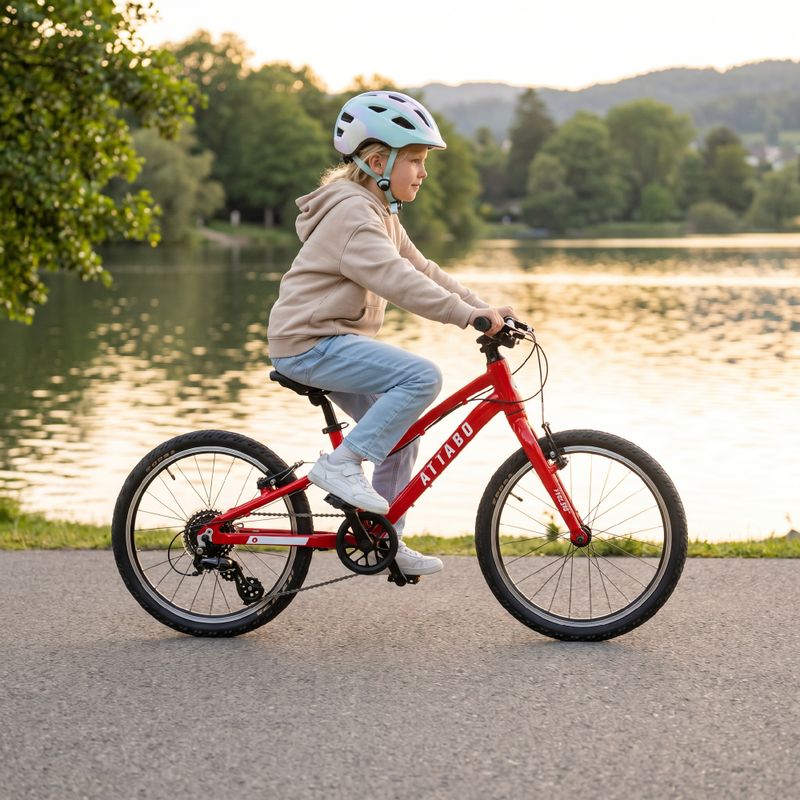 Dětské kolo ATTABO EASE 20" červené 6