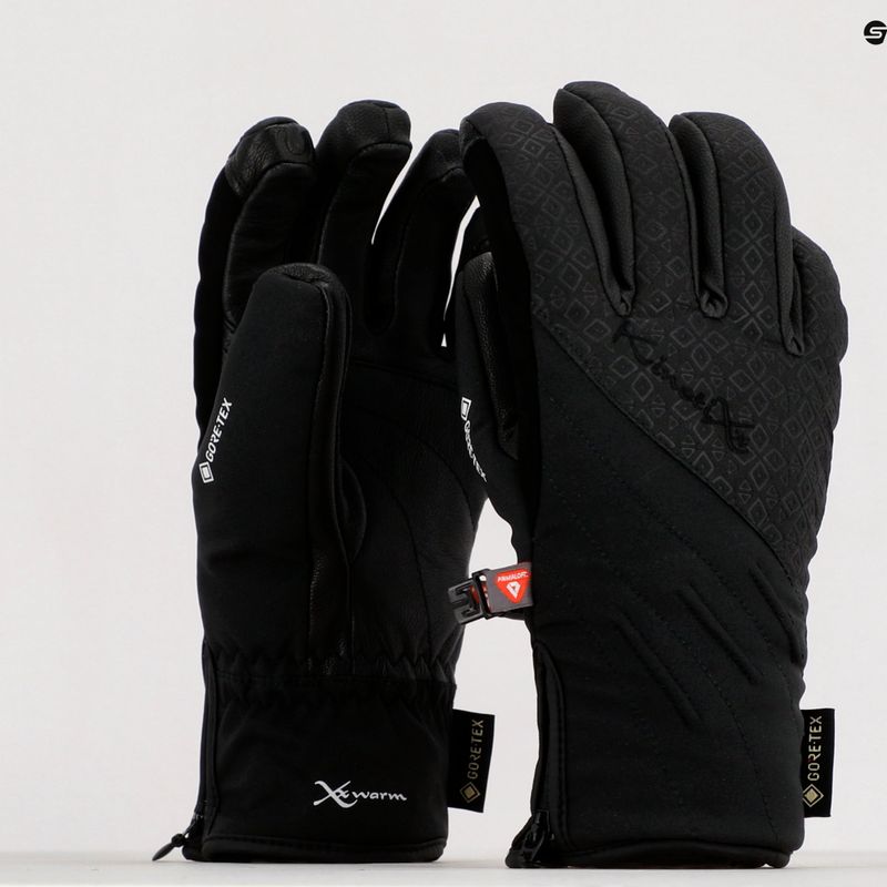 Dámské lyžařské rukavice KinetiXx Ashly Ski Alpin GTX černé 7019-150-01 8