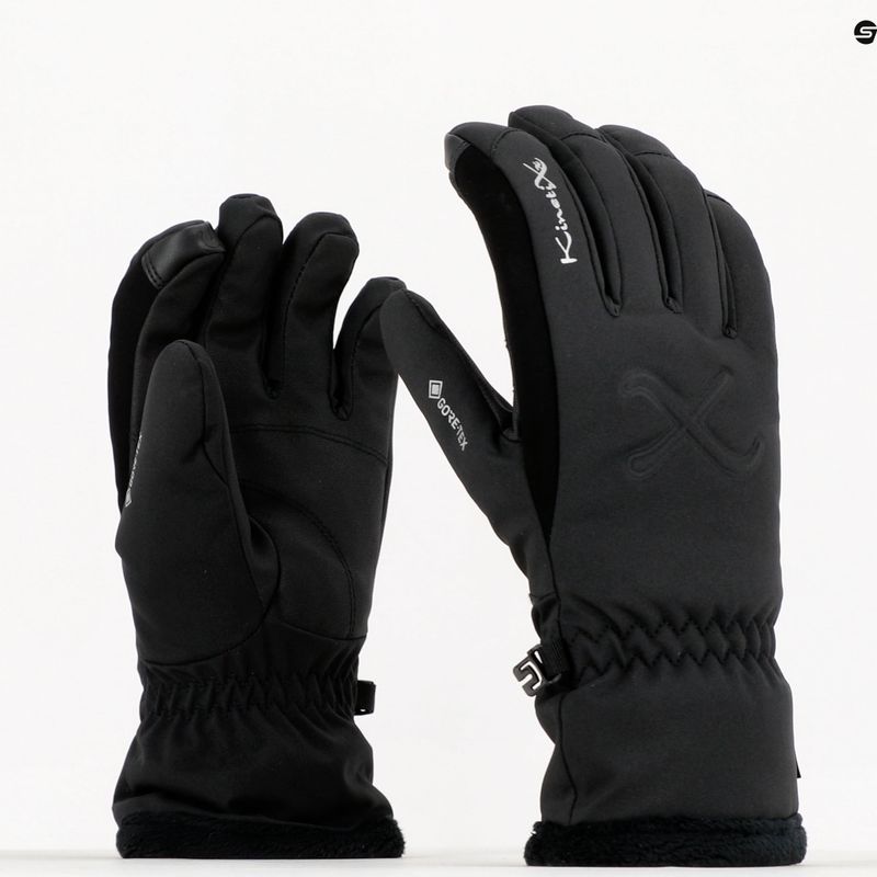 Dámské lyžařské rukavice KinetiXx Ada Ski Alpin GTX černé 7019-110-01 8
