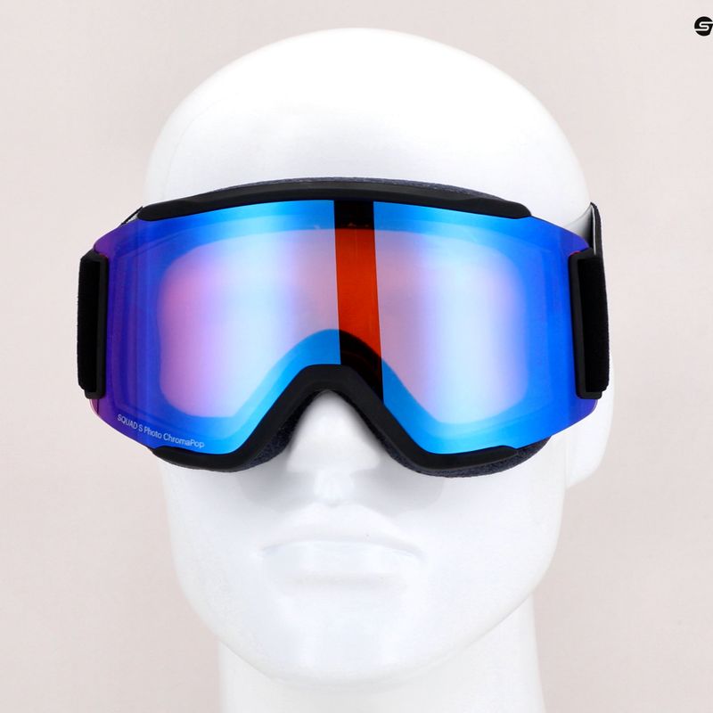 Lyžařské brýle Smith Squad S black/chromapop photochromic rose flash M00764 8