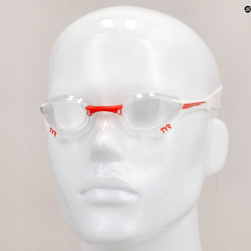 Plavecké brýle TYR Tracer-X Elite Racing clear/red/navy LGTRXEL_642 10