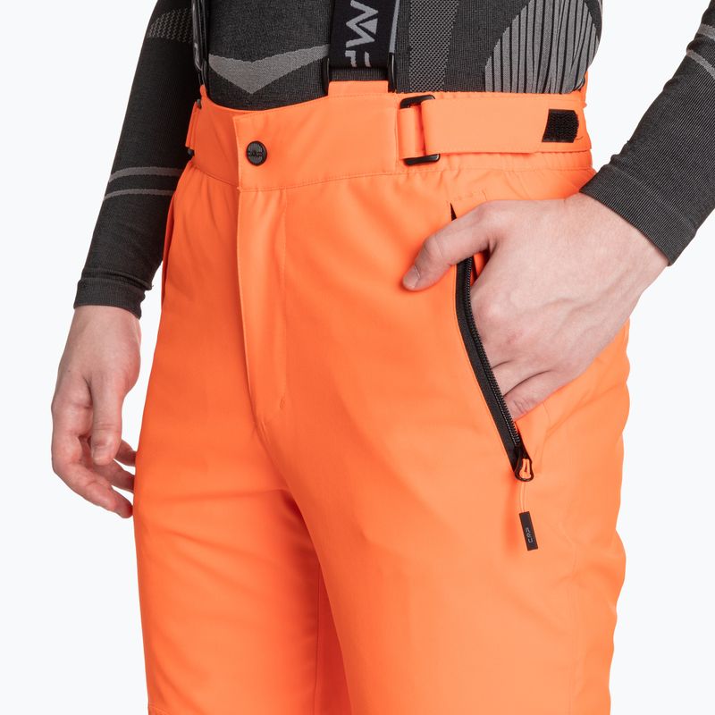 Pánské lyžařské kalhoty CMP 3W17397N fanta fluo 3