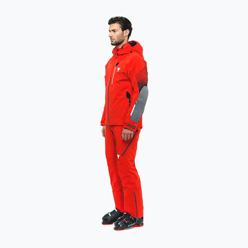 Pánská lyžařská bunda Dainese Hp Diamond II S+ fire red 4