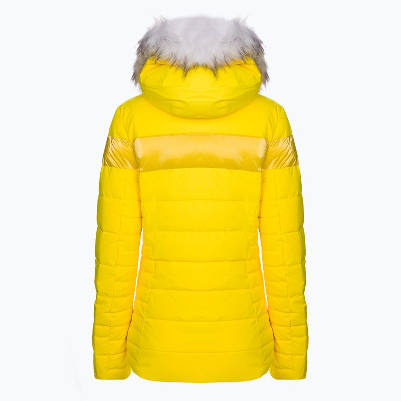 Dámská lyžařská bunda CMP žlutá 30W0686/R411 13