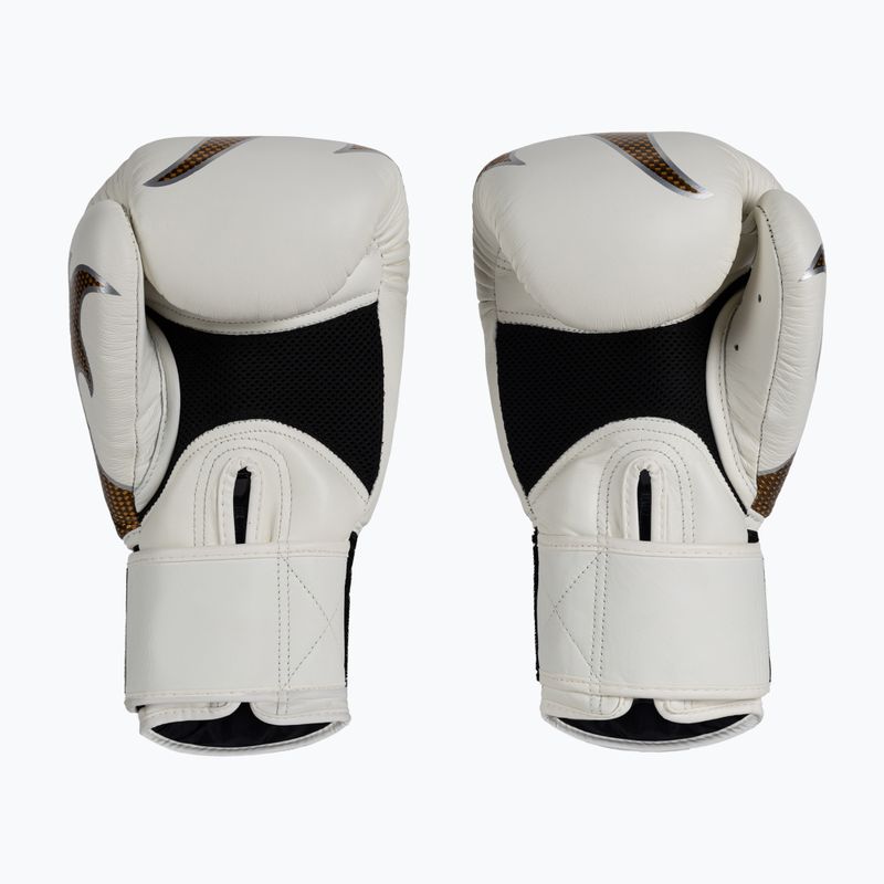 Boxerské rukavice Top King Muay Thai Empower bílé TKBGEM-01A-WH-GD-10 3