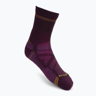 Dámské trekové ponožky Smartwool Performance Hike Light Cushion Mid Crew fialové SW0015725901