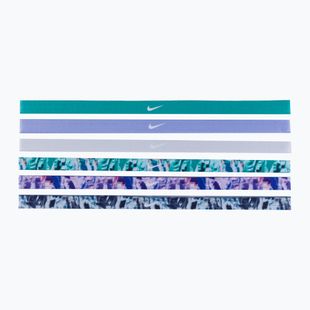 Čelenky Nike s potiskem 6 ks zelené/fialové N0002545-322