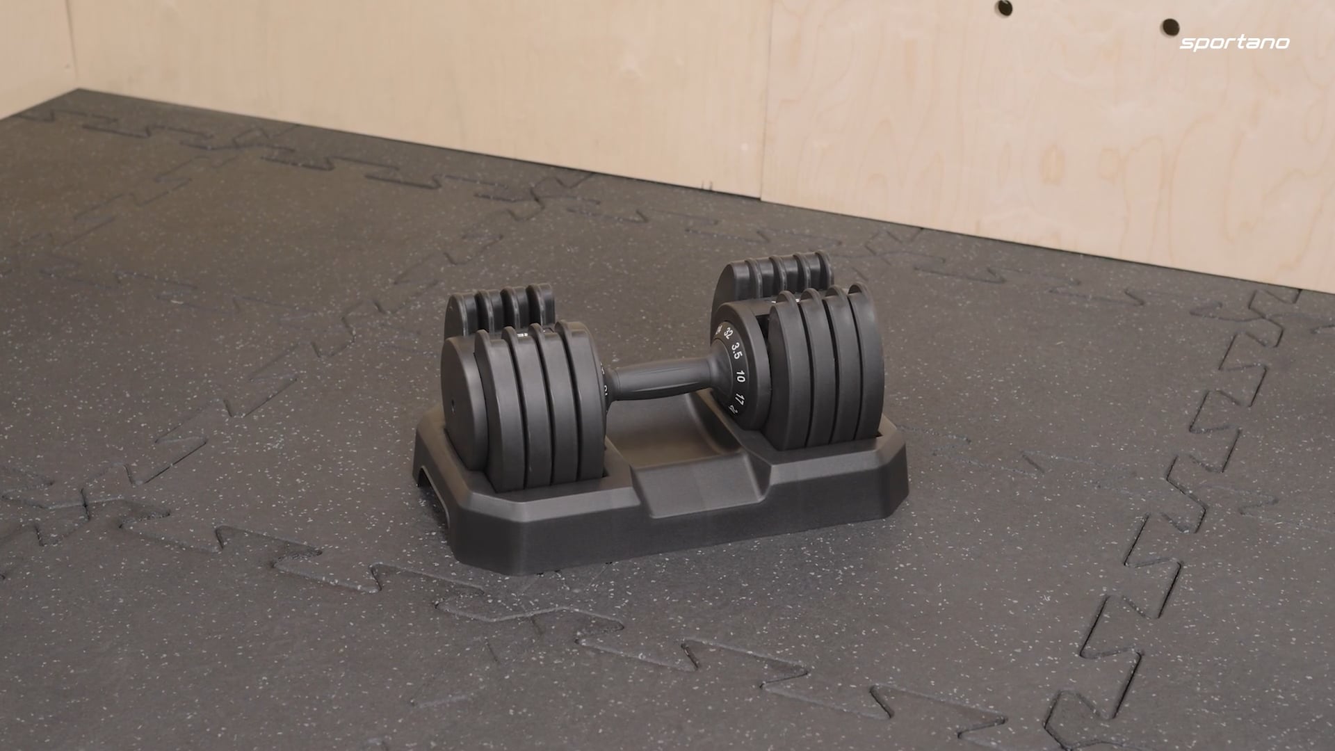 Nastavitelná činka XTREXO TXO-B4W005 32 kg black